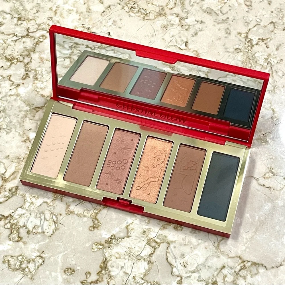 NEW Estée Lauder Embossed Celestial Glow Warm Eyeshadow Makeup Palette Smoky Eye